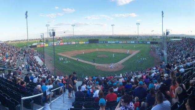 A Record Crowd Watches the Tri-City Dust Devils