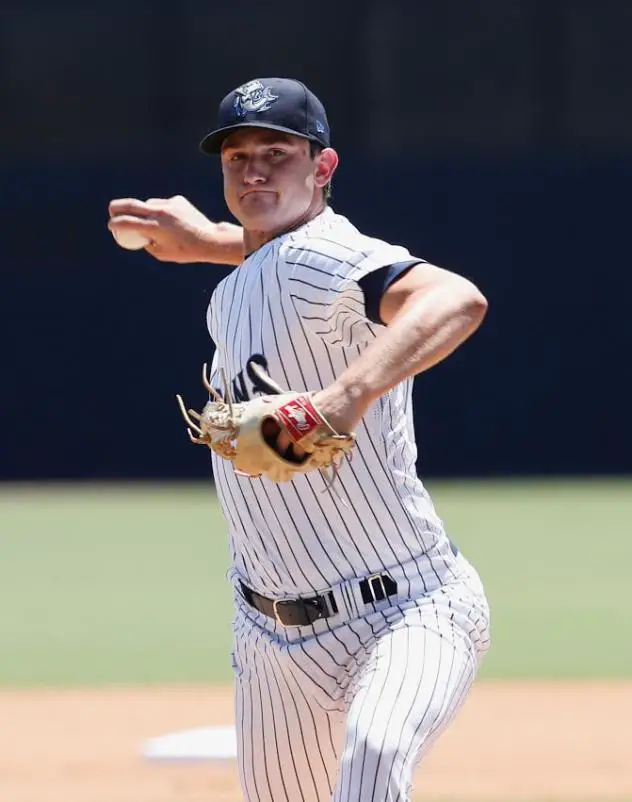 Tampa Tarpons pitcher Garrett Whitlock