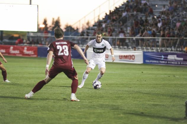 Sacramento Republic FC defends against Saint Louis FC