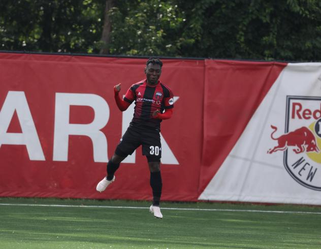 Ottawa Fury FC forward Adonijah Reid