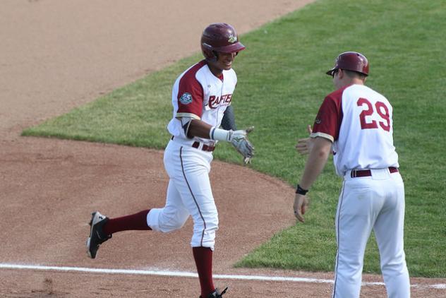 Steven Rivas of the Wisconsin Rapids Rafters