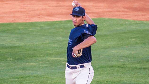 Mobile BayBears pitcher Jesus Castillo