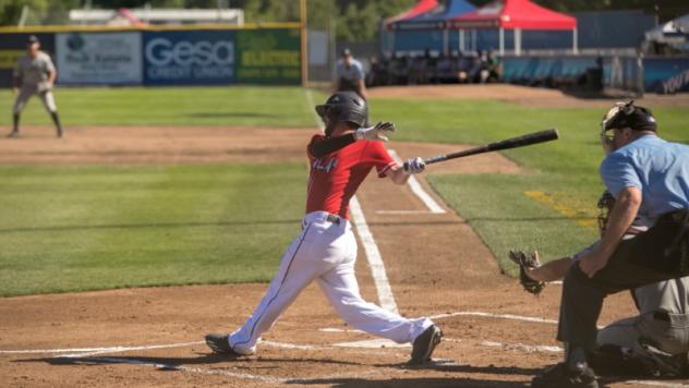 Walla Walla Sweets at the plate