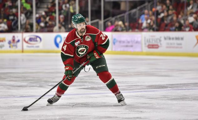 Defenseman Ryan Murphy with the Iowa Wild