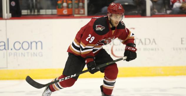Tucson Roadrunners forward Carter Camper