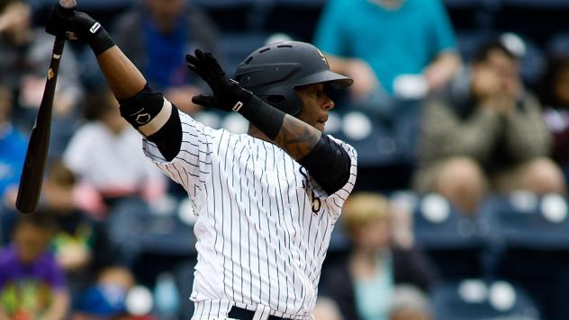 Rey Navarro of the Scranton/Wilkes-Barre RailRiders