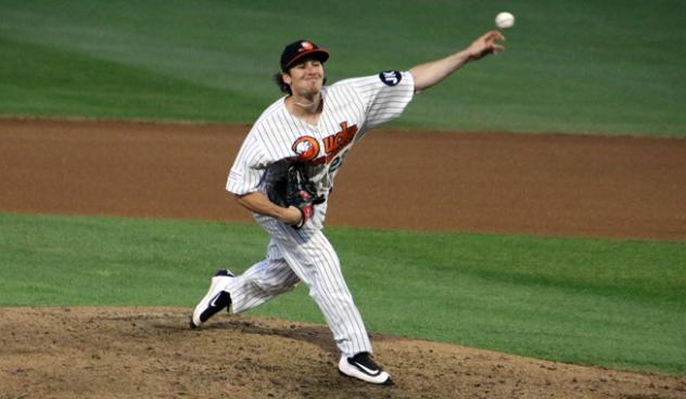 Long Island Ducks pitcher Ashur Tolliver