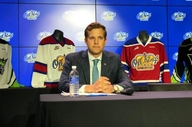 Edmonton Oil Kings President of Hockey Operations and General Manager Kirt Hill
