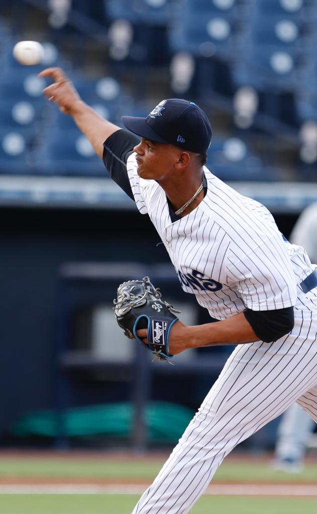 Tampa Tarpons pitcher Albert Abreu
