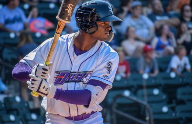 Winston-Salem Dash outfielder Luis Robert
