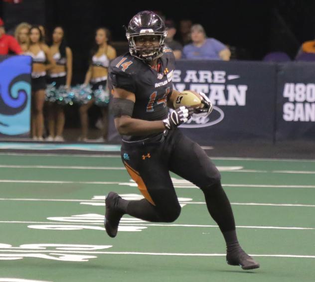 Arizona Rattlers running back Darrell Monroe