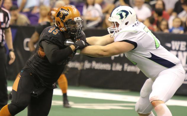 Arizona Rattlers defensive lineman Joshua Gordon