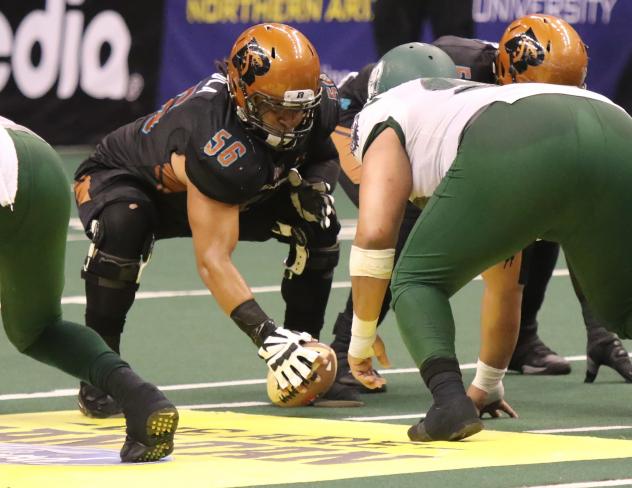 Arizona Rattlers center Steven Gurrola