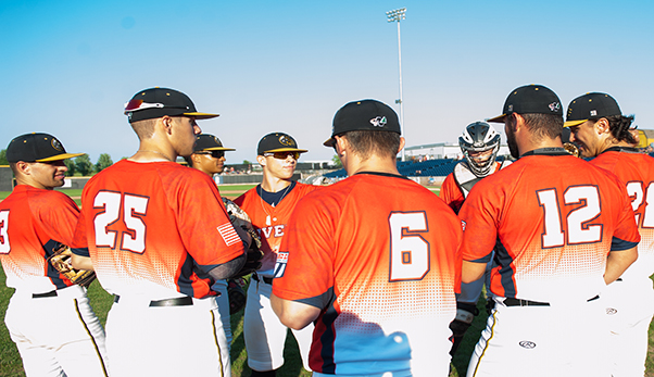 Rockford Rivets huddle