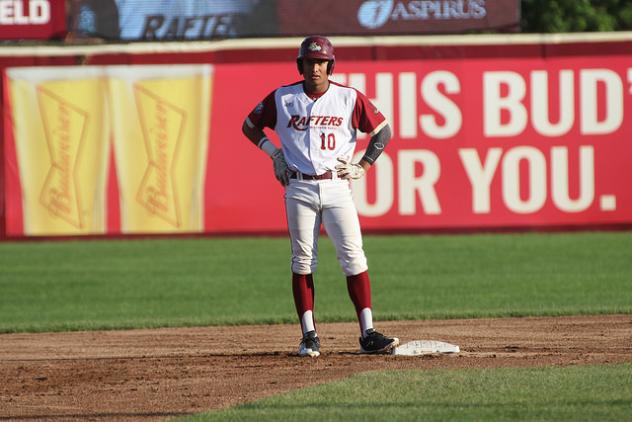 Wisconsin Rapids Rafters outfielder Steven Rivas