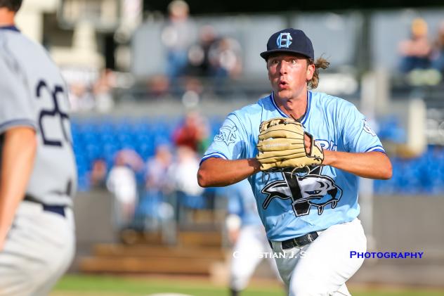 Victoria HarbourCats pitcher Mason Shaw