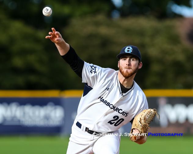 Victoria HarbourCats pitcher Garrett Goodall