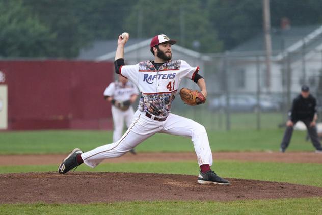 Wisconsin Rapids Rafters pitcher Charlie Ruegger