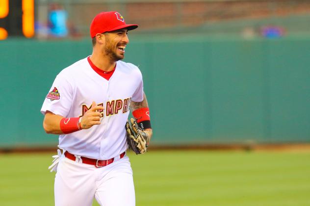 Rangel Ravelo of the Memphis Redbirds