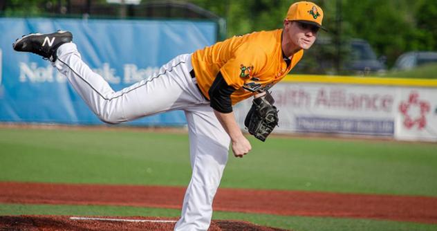 Normal CornBelters pitcher Jack Landwehr