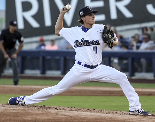 Tulsa Drillers pitcher Andrew Istler