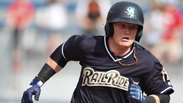 Clint Frazier of the Scranton/Wilkes-Barre RailRiders