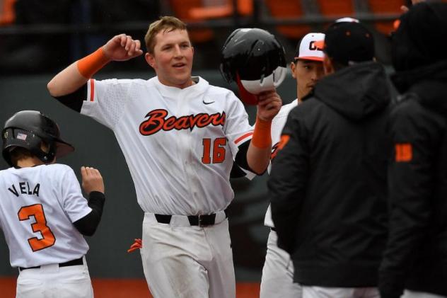 Zak Taylor with the Oregon State Beavers