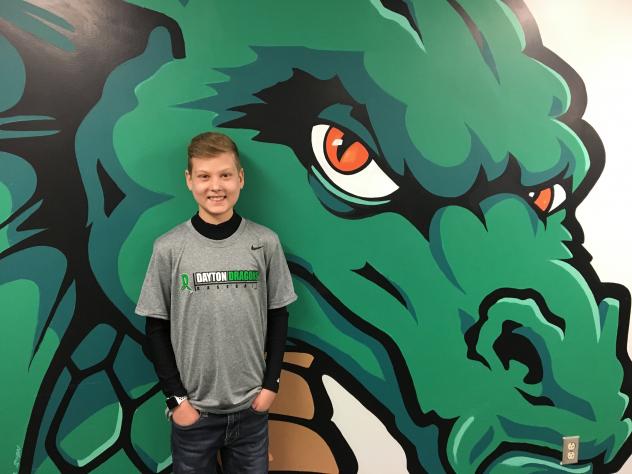 Luke Bemus and the Dayton Dragons