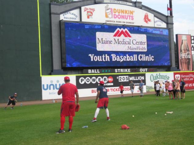 Portland Sea Dogs Youth Baseball Clinic