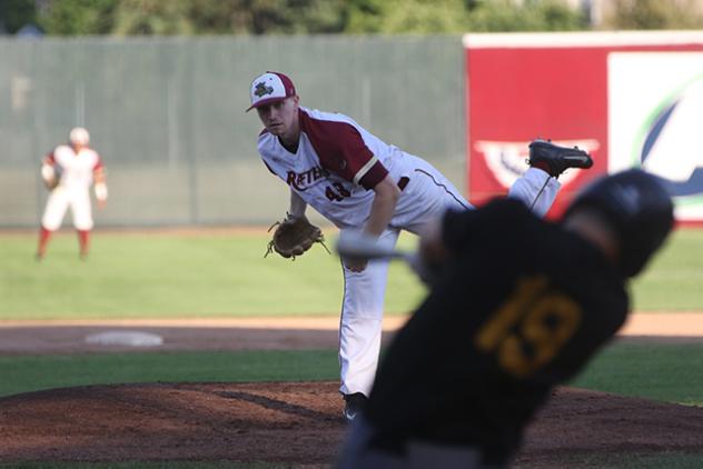 Wisconsin Rapids Rafters pitcher Gareth Stroh