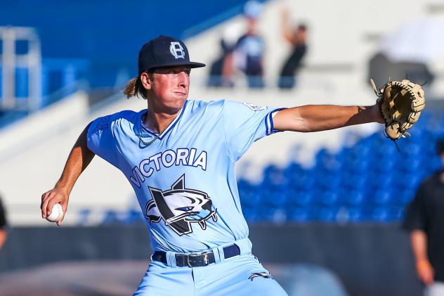 Victoria HarbourCats pitcher Mason Shaw