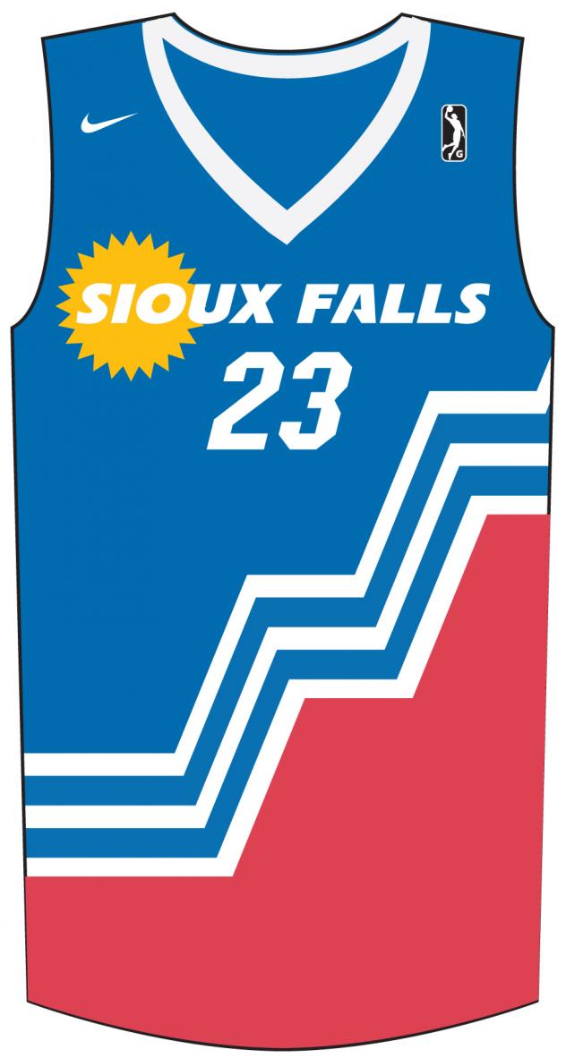 Sioux Falls Skyforce flag jersey