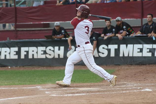 Wisconsin Rapids Rafters catcher Ty Duvall