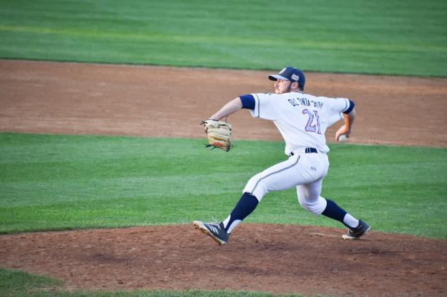 St. Cloud Rox pitcher Finn Del Bonta-Smith