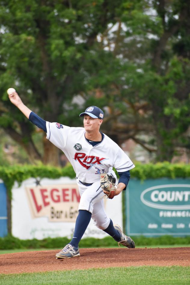 St. Cloud Rox pitcher Jack Cushing