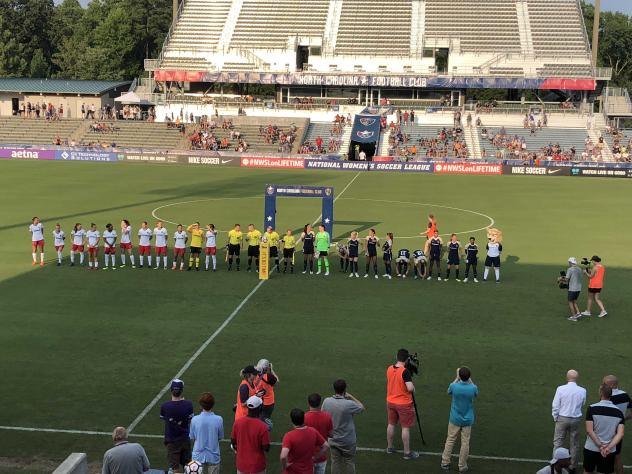 North Carolina Courage pregame