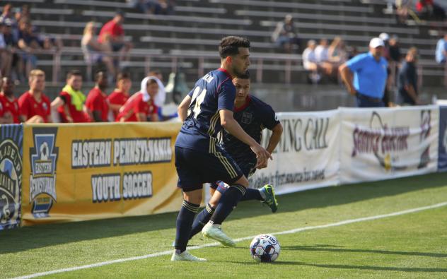 Bethlehem Steel FC controls the ball vs. North Carolina FC