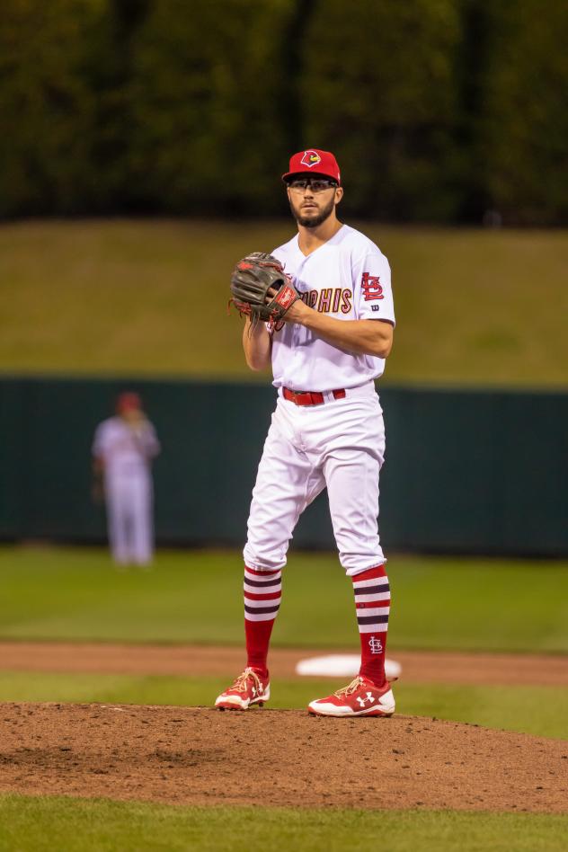 Memphis Redbirds right-hander Daniel Poncedeleon