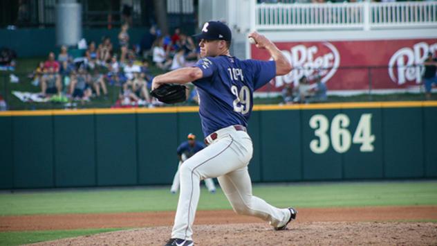 Frisco RoughRiders pitcher Justin Topa