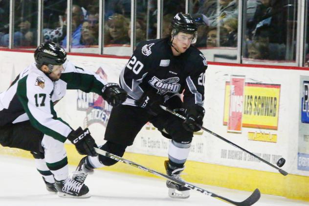 Idaho Steelheads defenseman Eric Sweetman