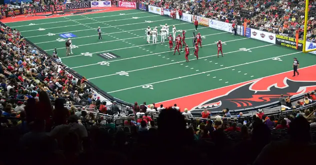 Jacksonville Veterans Memorial Arena, home of the Jacksonville Sharks