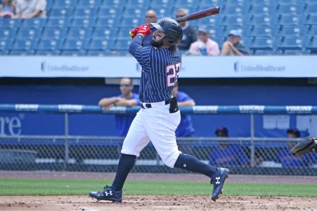 Jaff Decker of the Syracuse Chiefs