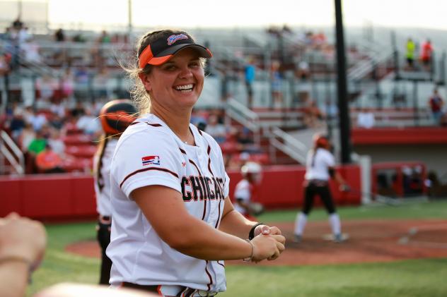 Chicago Bandits second baseman Emily Carosone