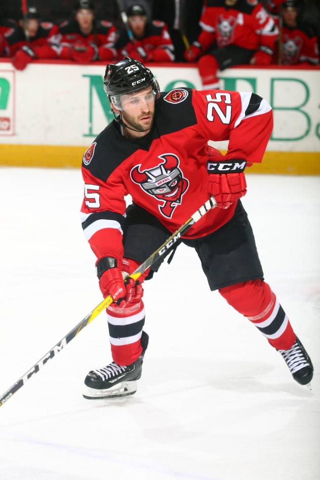 Binghamton Devils Forward Nick Lappin