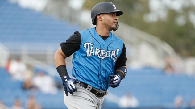 Gleyber Torres with the Tampa Tarpons