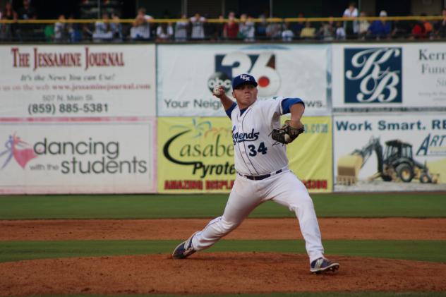 Lexington Legends pitcher Tad Ratliff