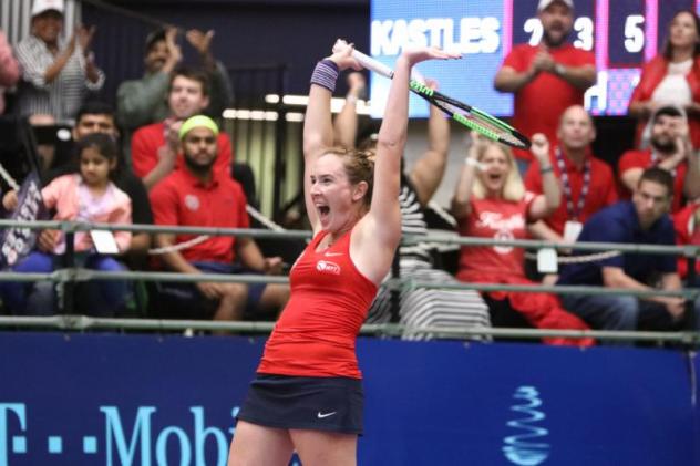 Madison Brengle put the Washington Kastles back in the game by winning her singles set 5-2