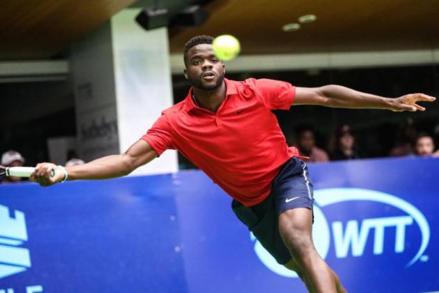 Frances Tiafoe's men's singles set propelled the Washington Kastles to 20-18 win over the Empire after his 5-2 result
