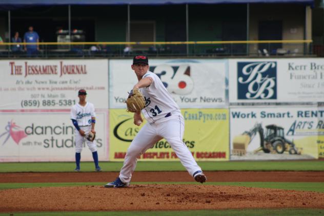 Lexington Legends pitcher Charlie Neuweiler