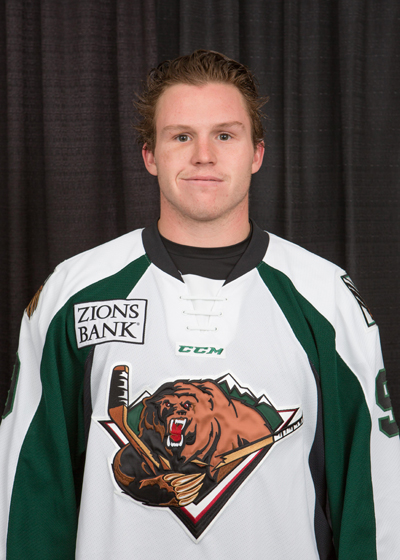 Defenseman Mitch Jones with the Utah Grizzlies